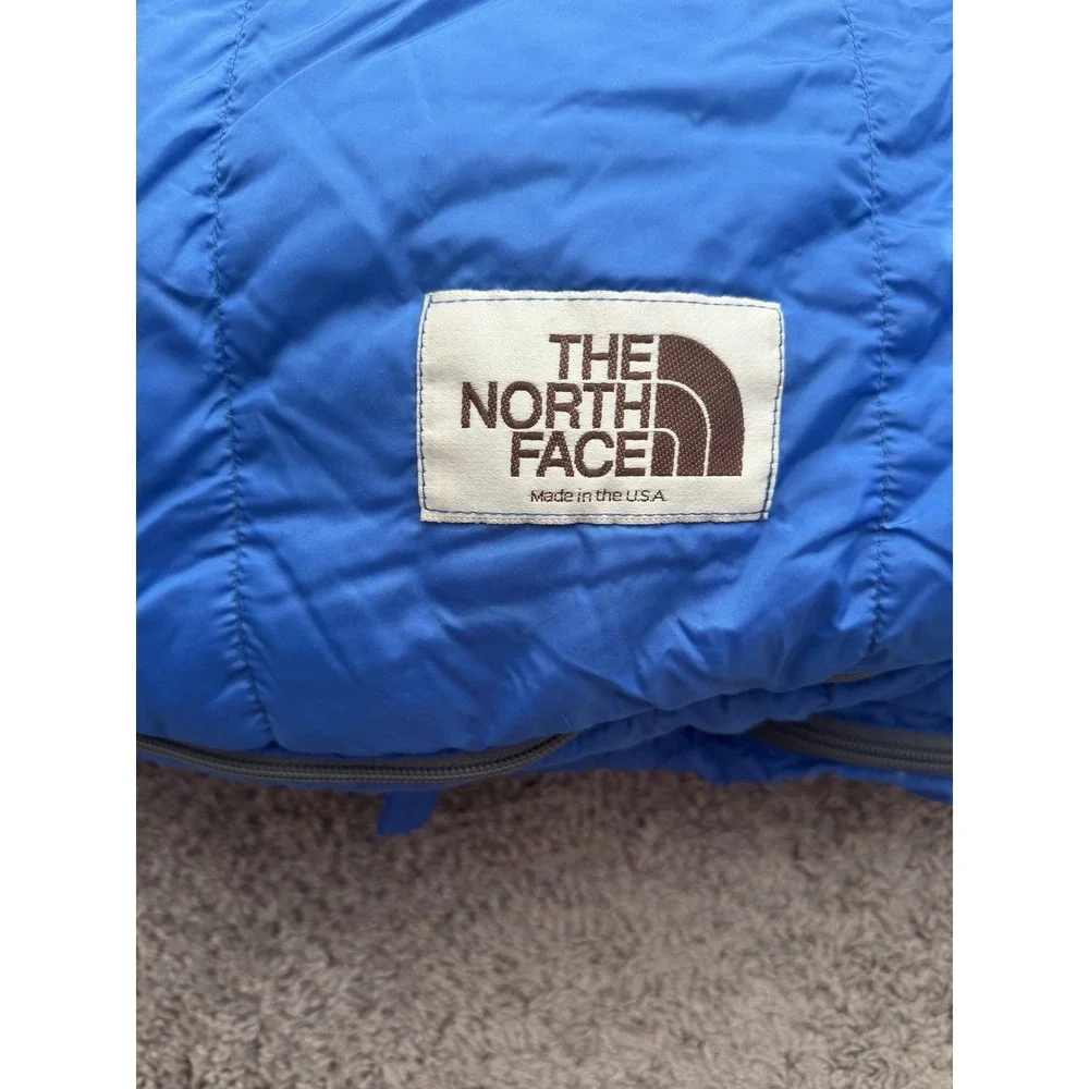 The NorthFace Down Mummy Style Royal Blue Sleeping Bag
